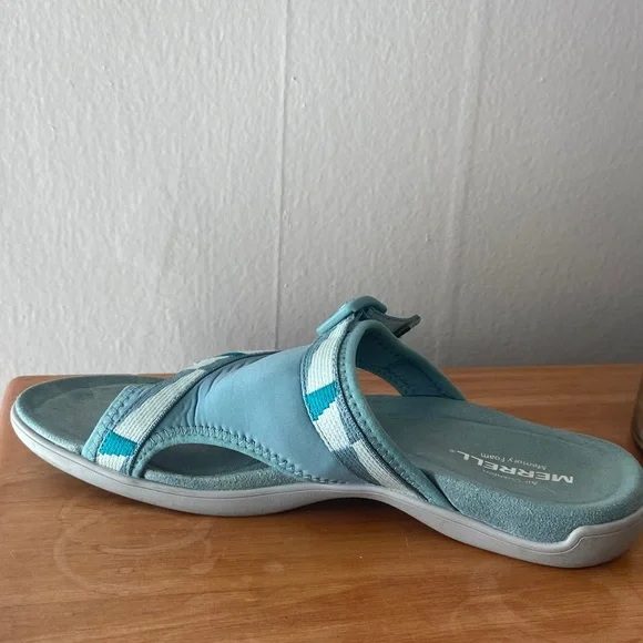 Merrell Women's Teal Sandals - Picture 5 of 7